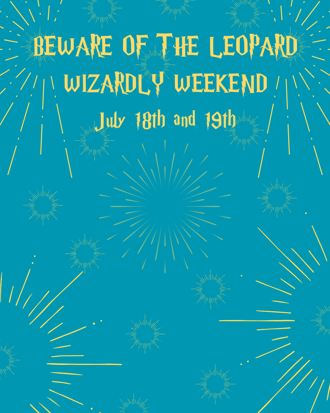 WIZARDLY WORLD WEEKEND