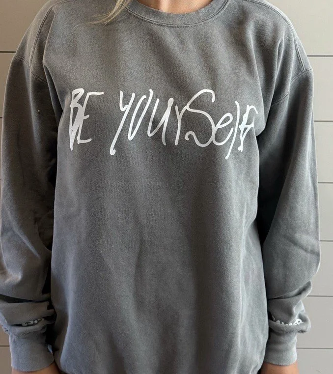 "Be Yourself" Port & Company Hoodie