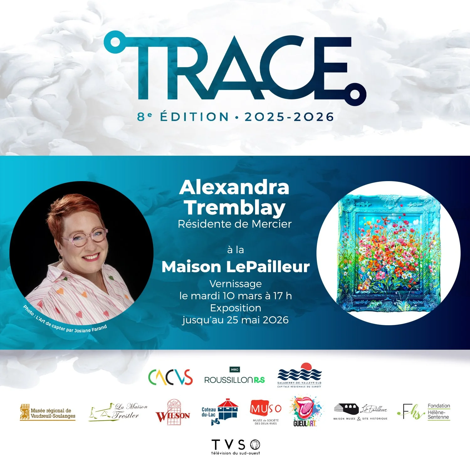 Exposition solo et vernissage