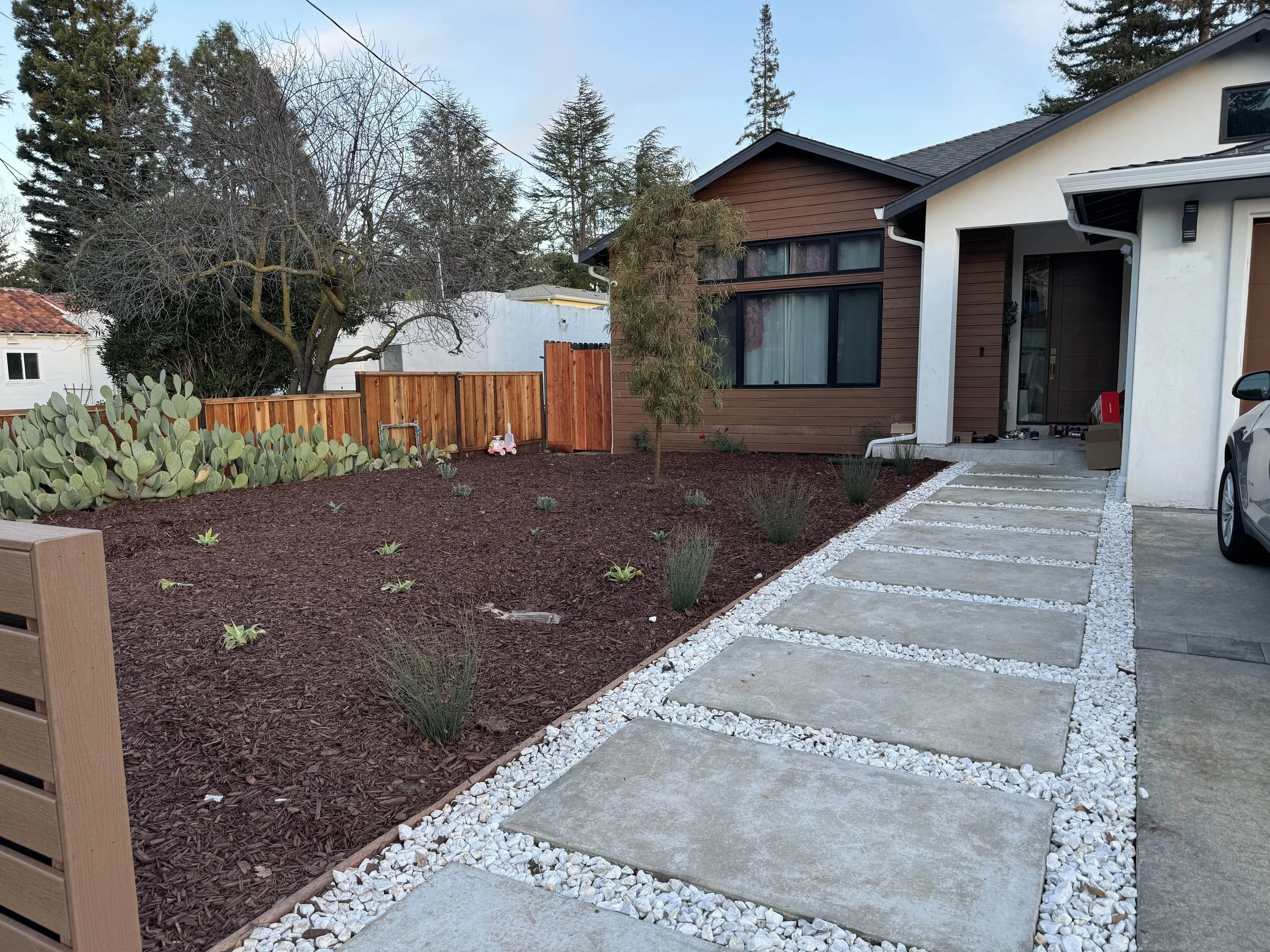 Full yard design service