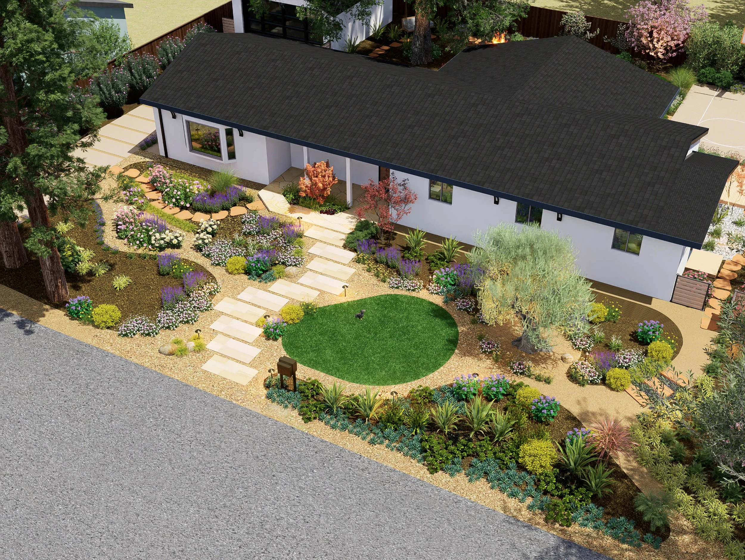Los Altos Big Garden