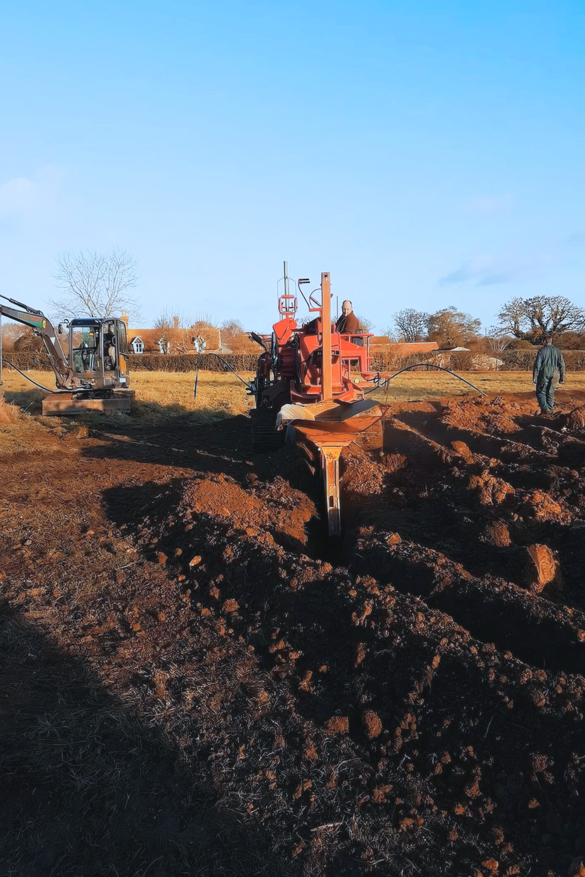 GROUND SOURCE HEAT PUMP INSTALLATION