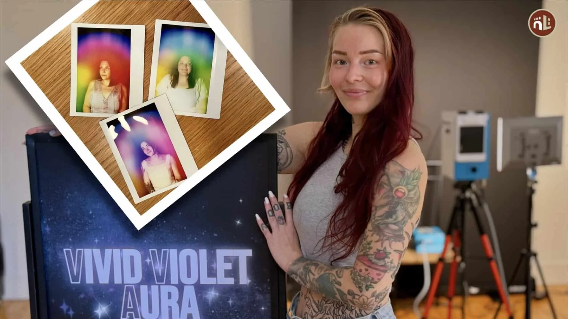 Vivid Violet Aura