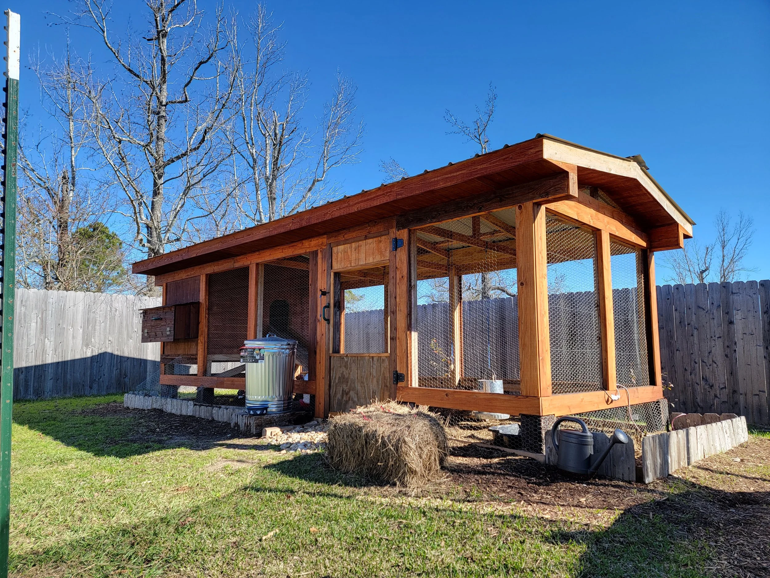 Our outdoor coverings & buildings provide exactly what you need to escape the sun & protect your equipment!