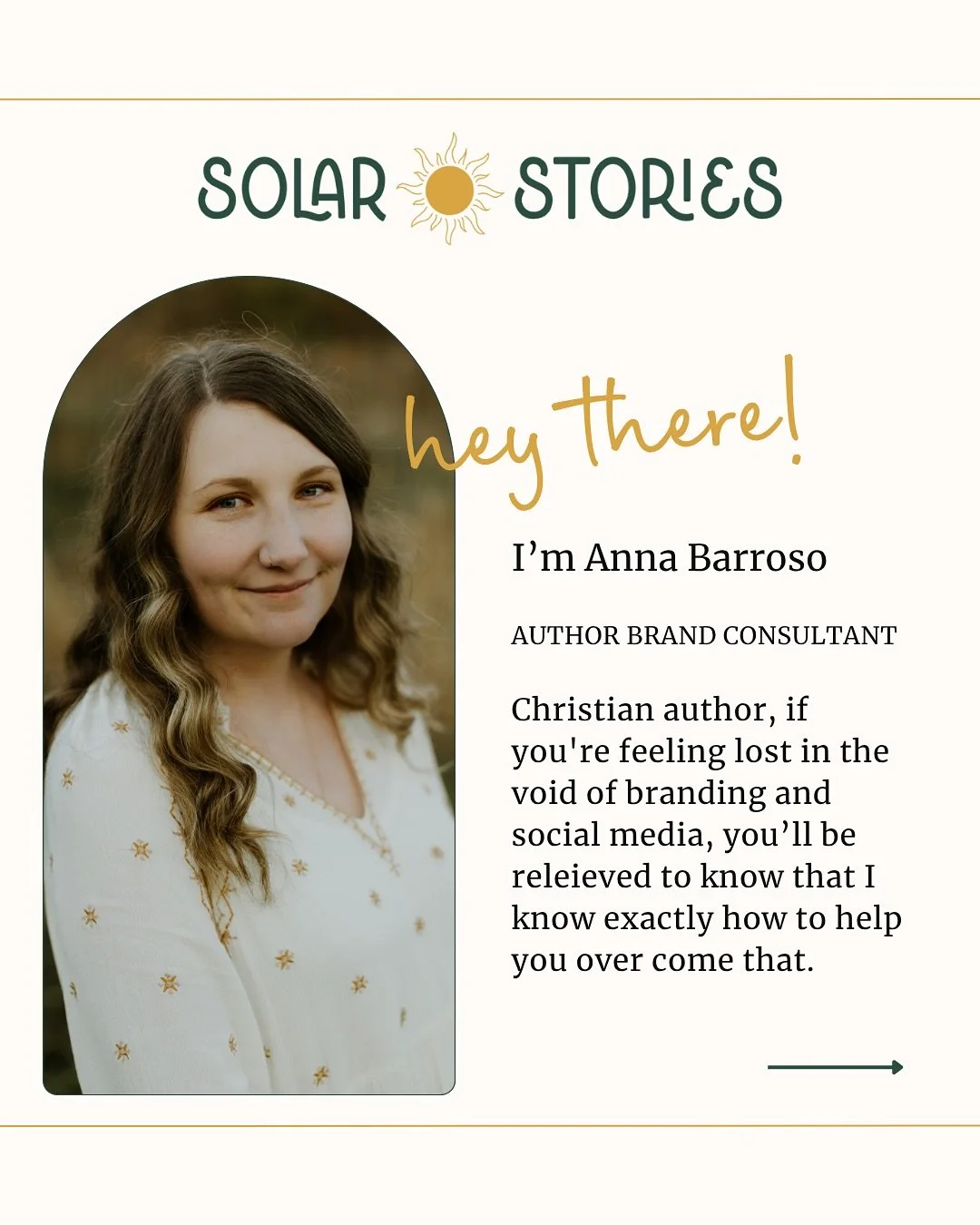 Hey there, Christian author! I&rsquo;m excited to be on this journey with you. Let&rsquo;s work together to make you shine☀️