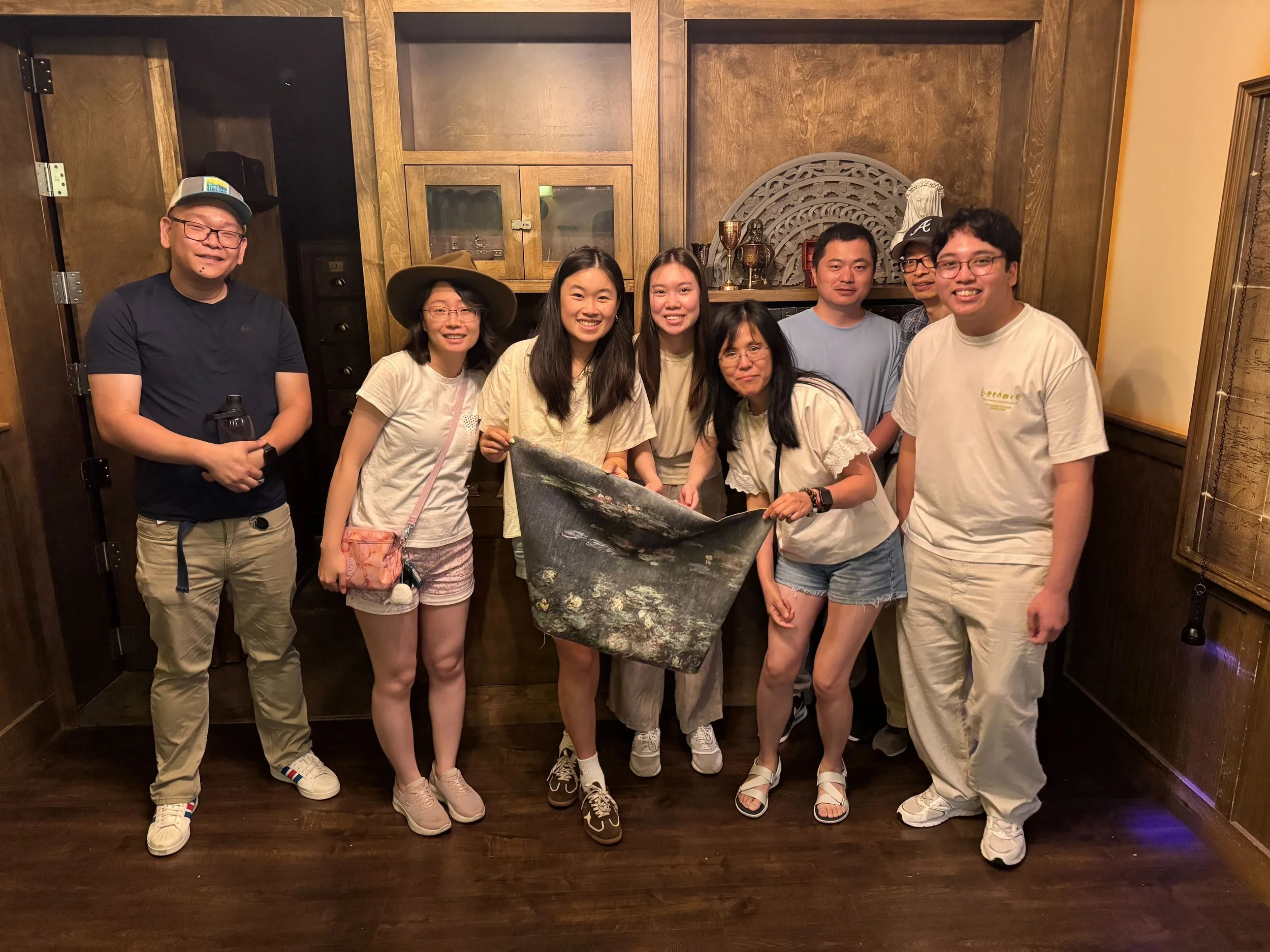 June 2026: Escape room lab social. We Escaped!