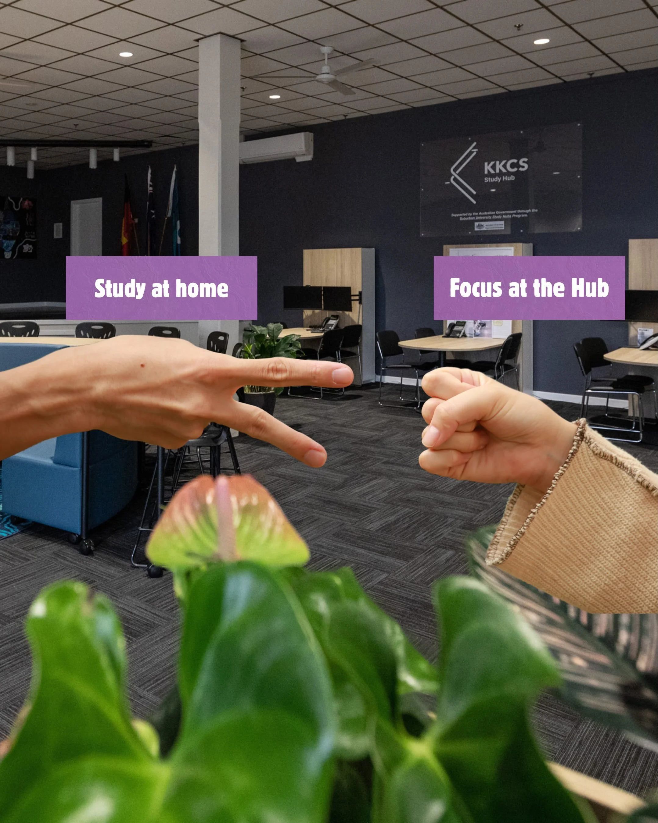 Rock, paper, scissors&hellip; Study Hub edition. 🪨✂️

#KKCSStudyHub #rockpaperscissors