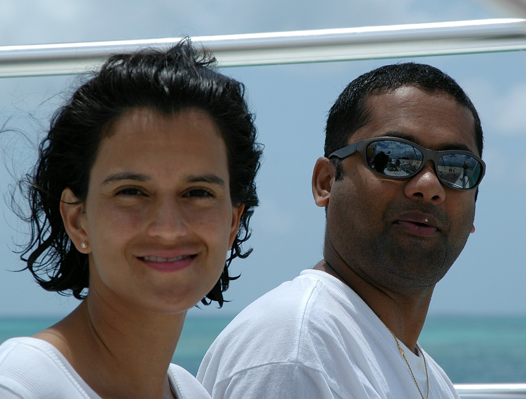 Raquel and Mehar - 2003 Reunion