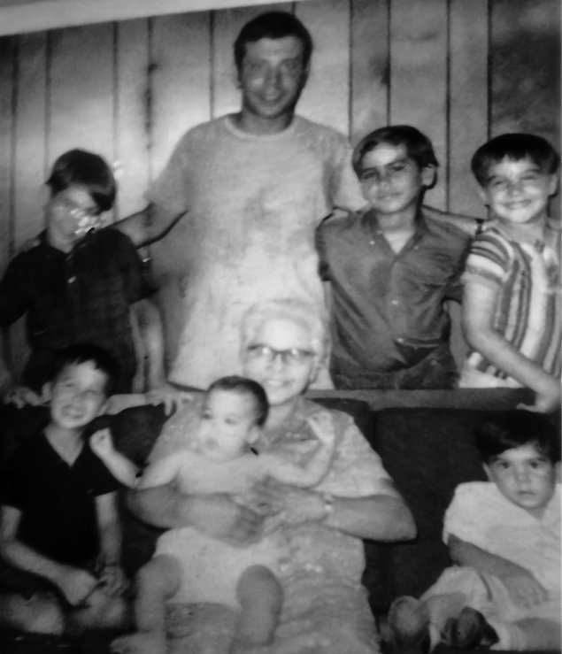 Mamitin with Grandsons