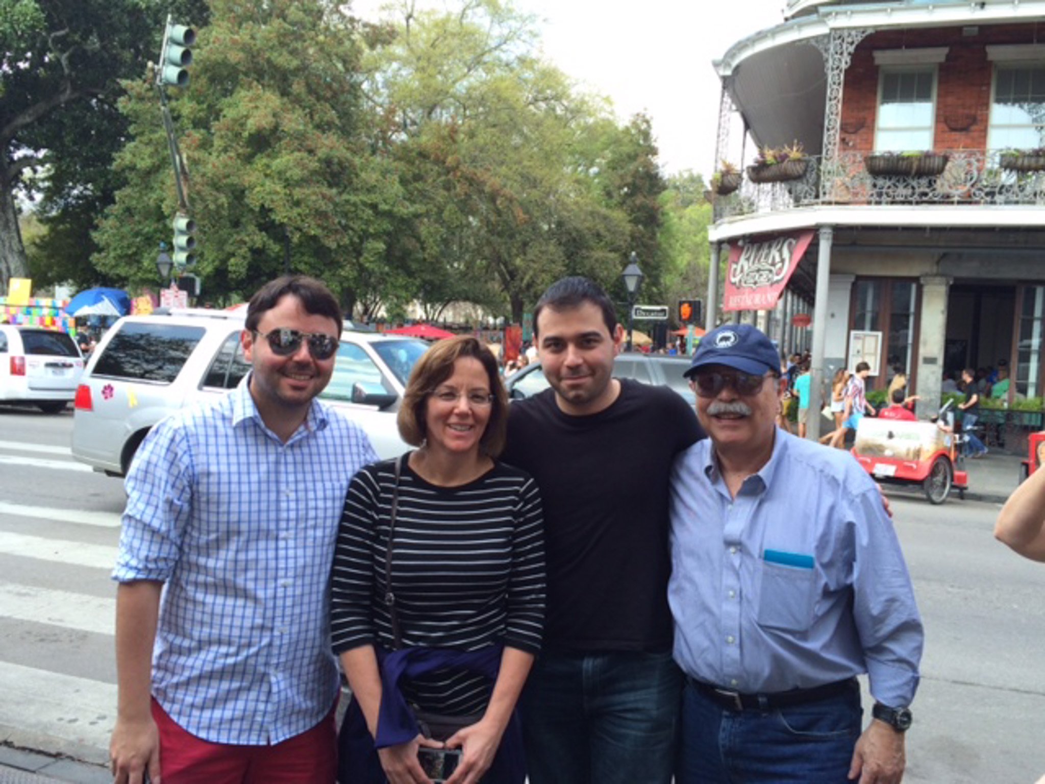 In New Orleans for Joe's Wedding, 2015