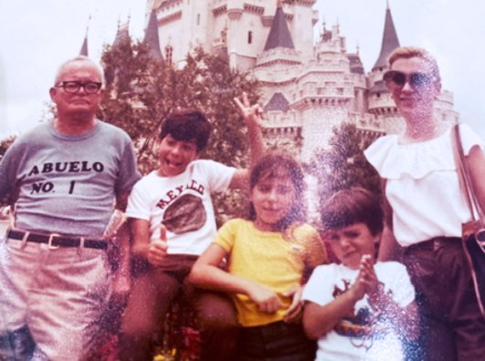 Disney World with Abuelo No. 1