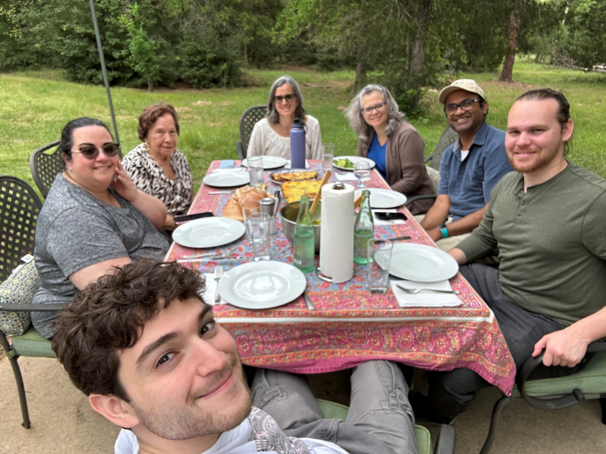 Gabriel, Alexandra, Cuqui, Ana Tere, Mehar, Ismael in Texas, 2024