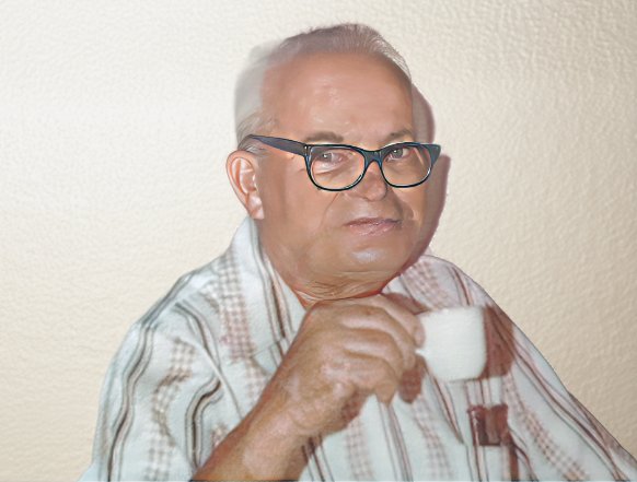 Enjoying a Cup of Coffee