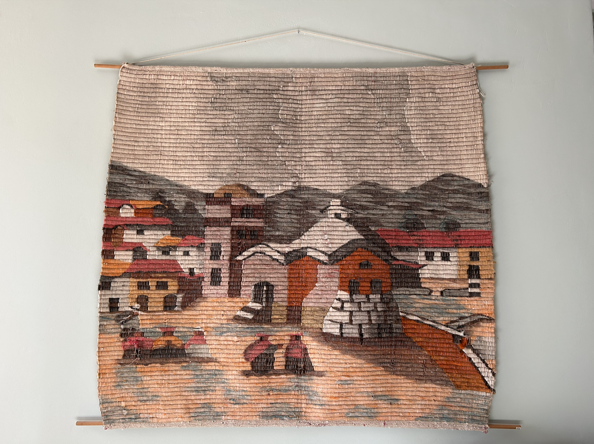 Antique tapestry 900 x 980mm, £195