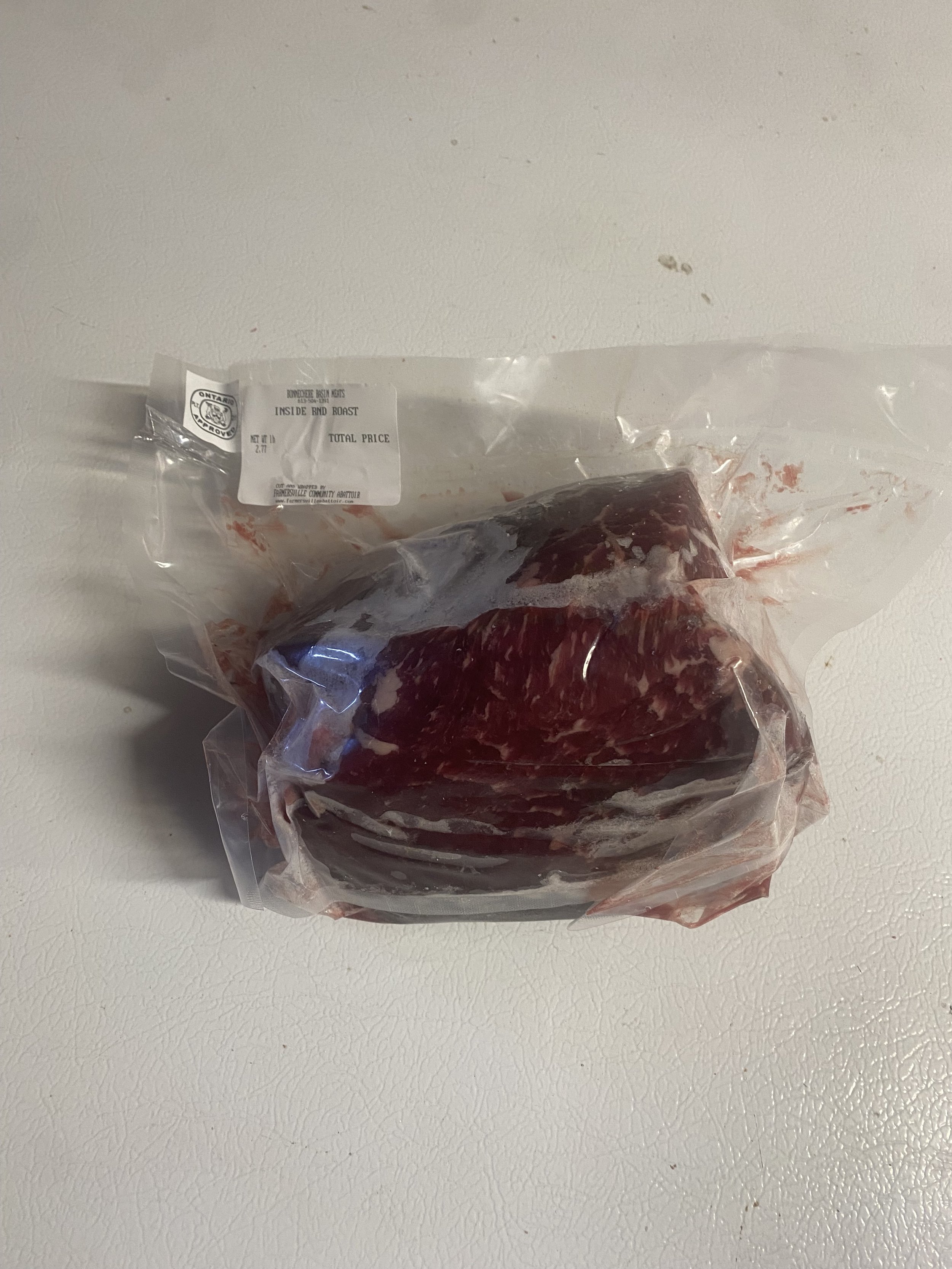 Inside round roast