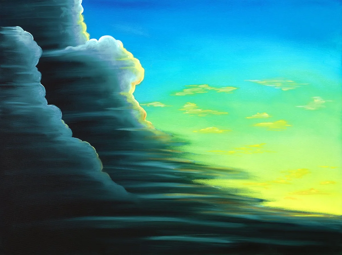 "Transition" oil on canvass; 40" x 30"