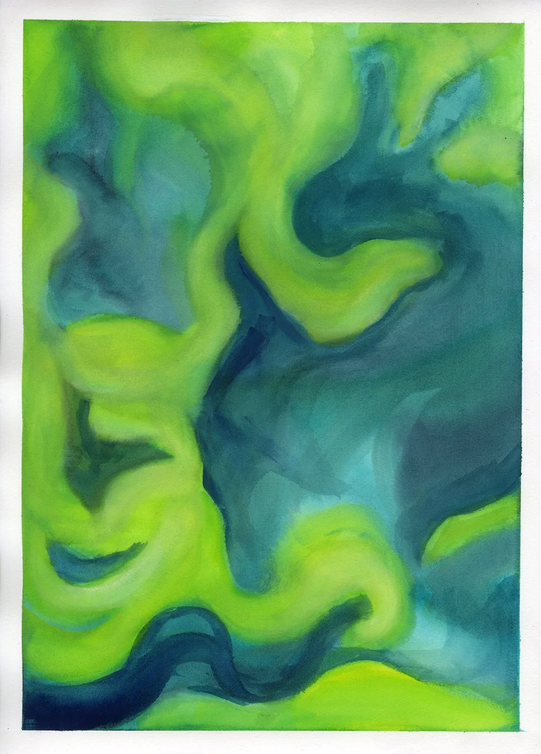 Watercolor; 9"x12"
