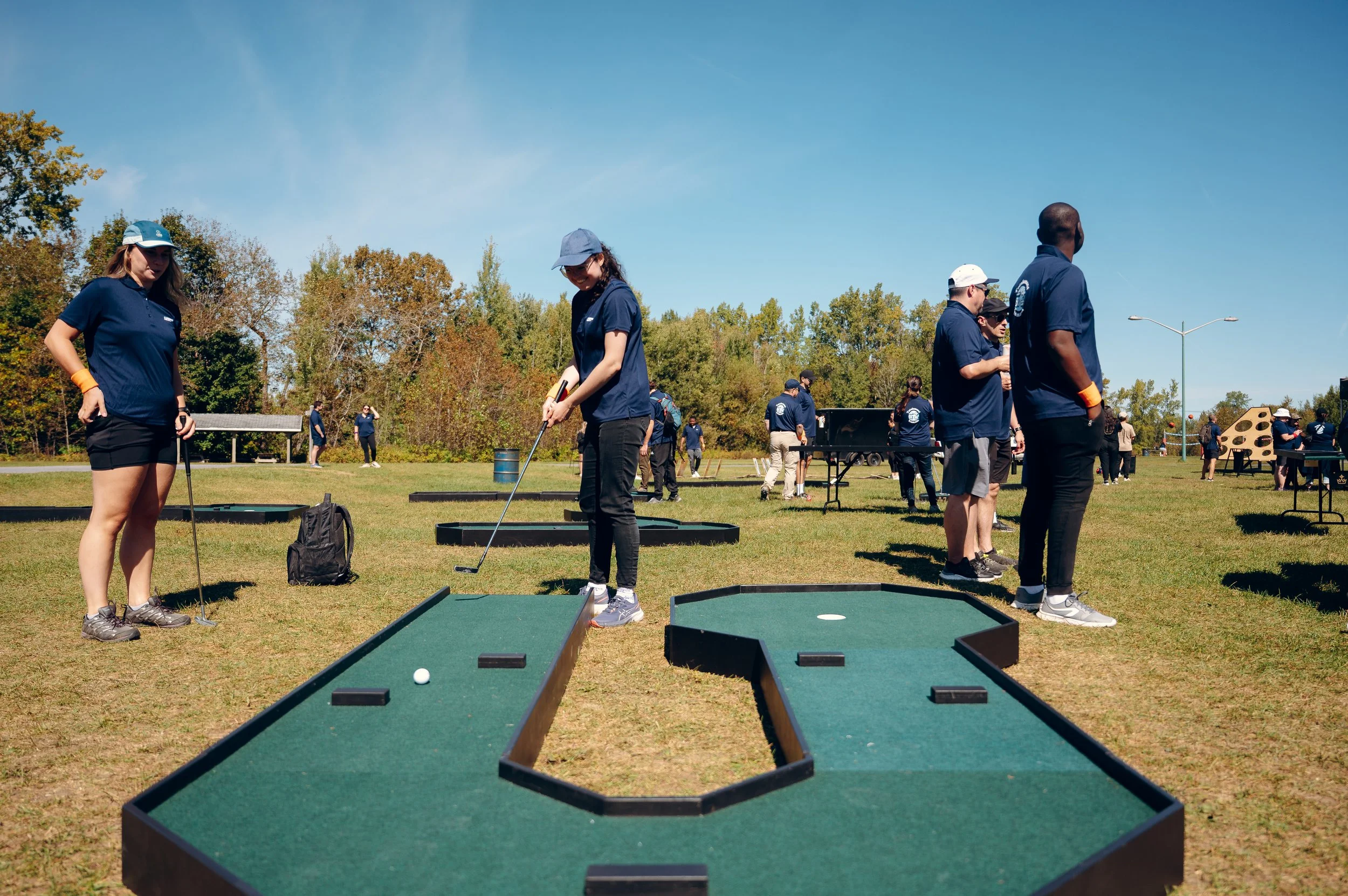Jeu de miniputt en location