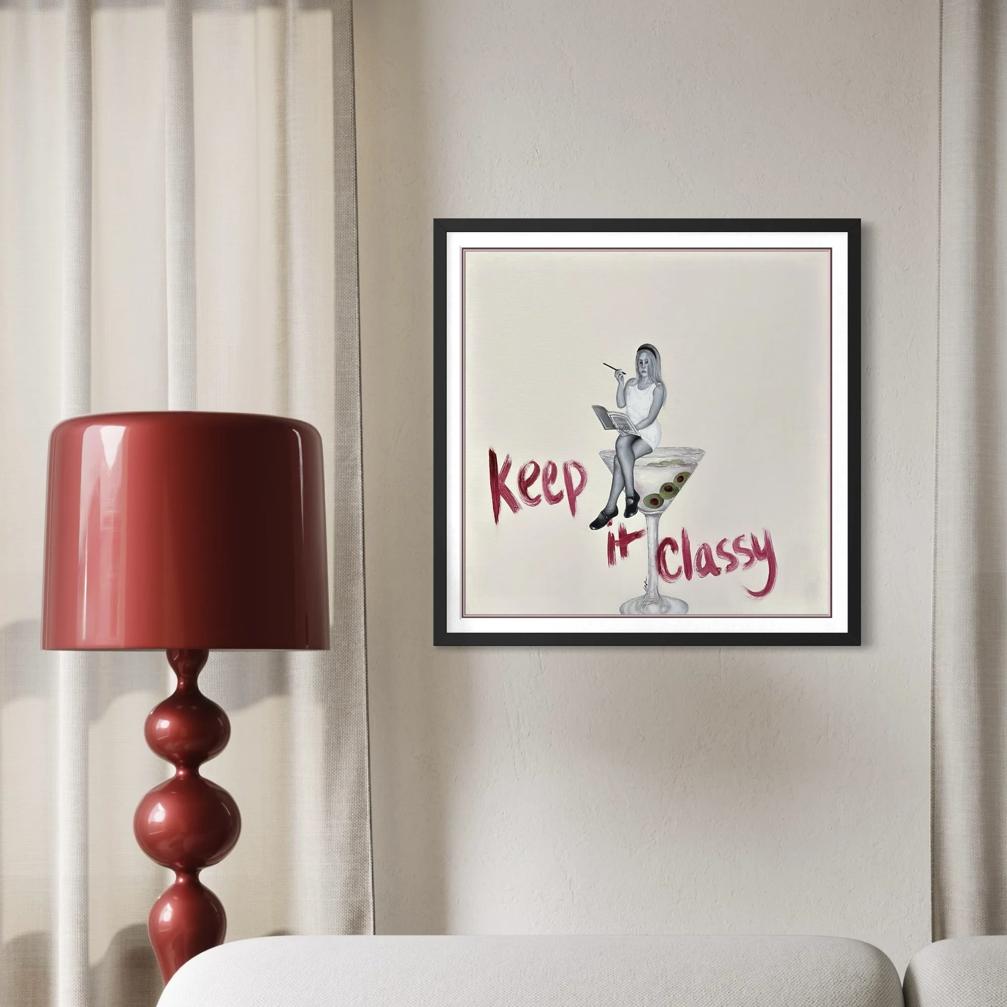 Keep It Classy Print