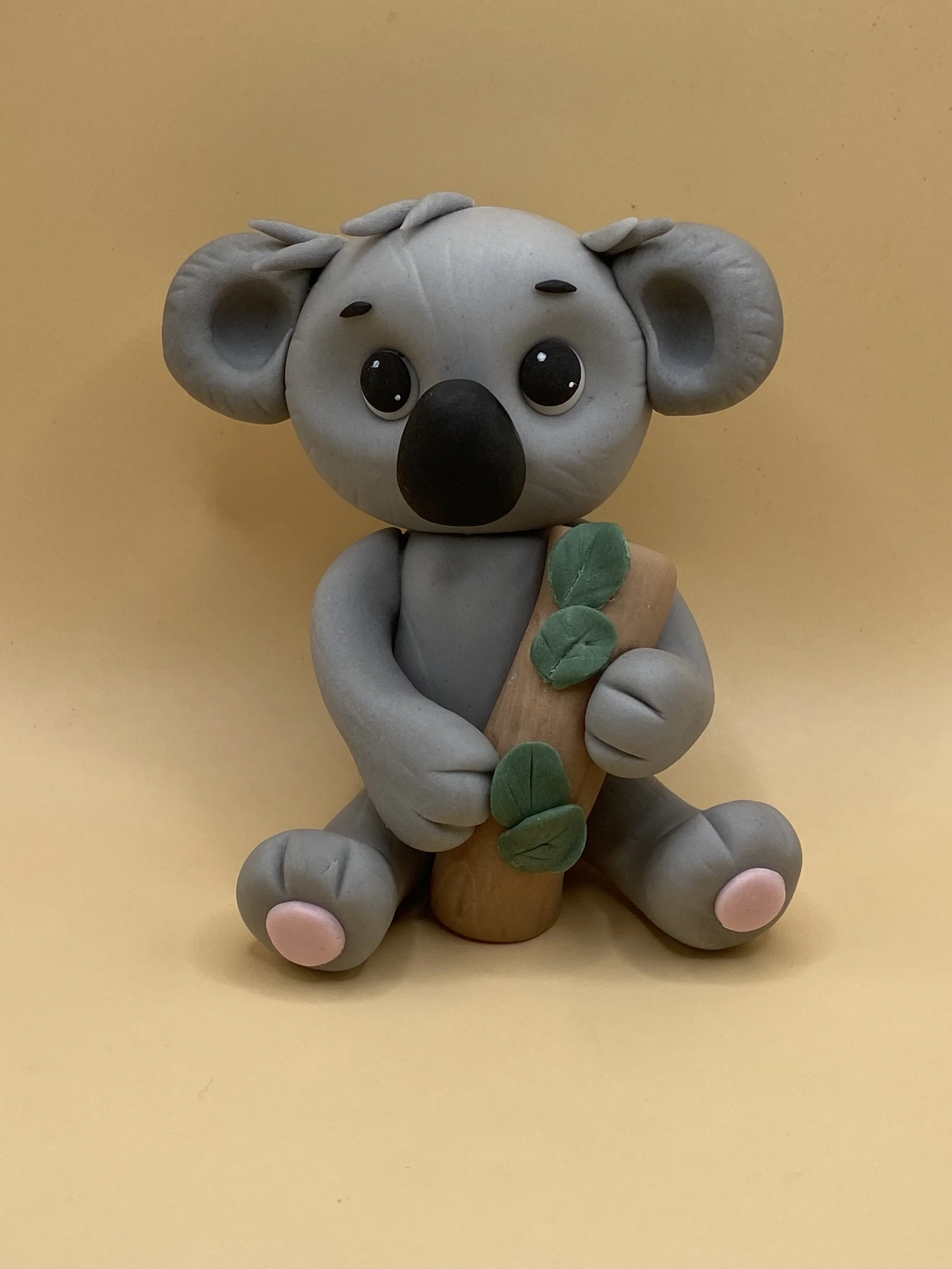 Koala with branch