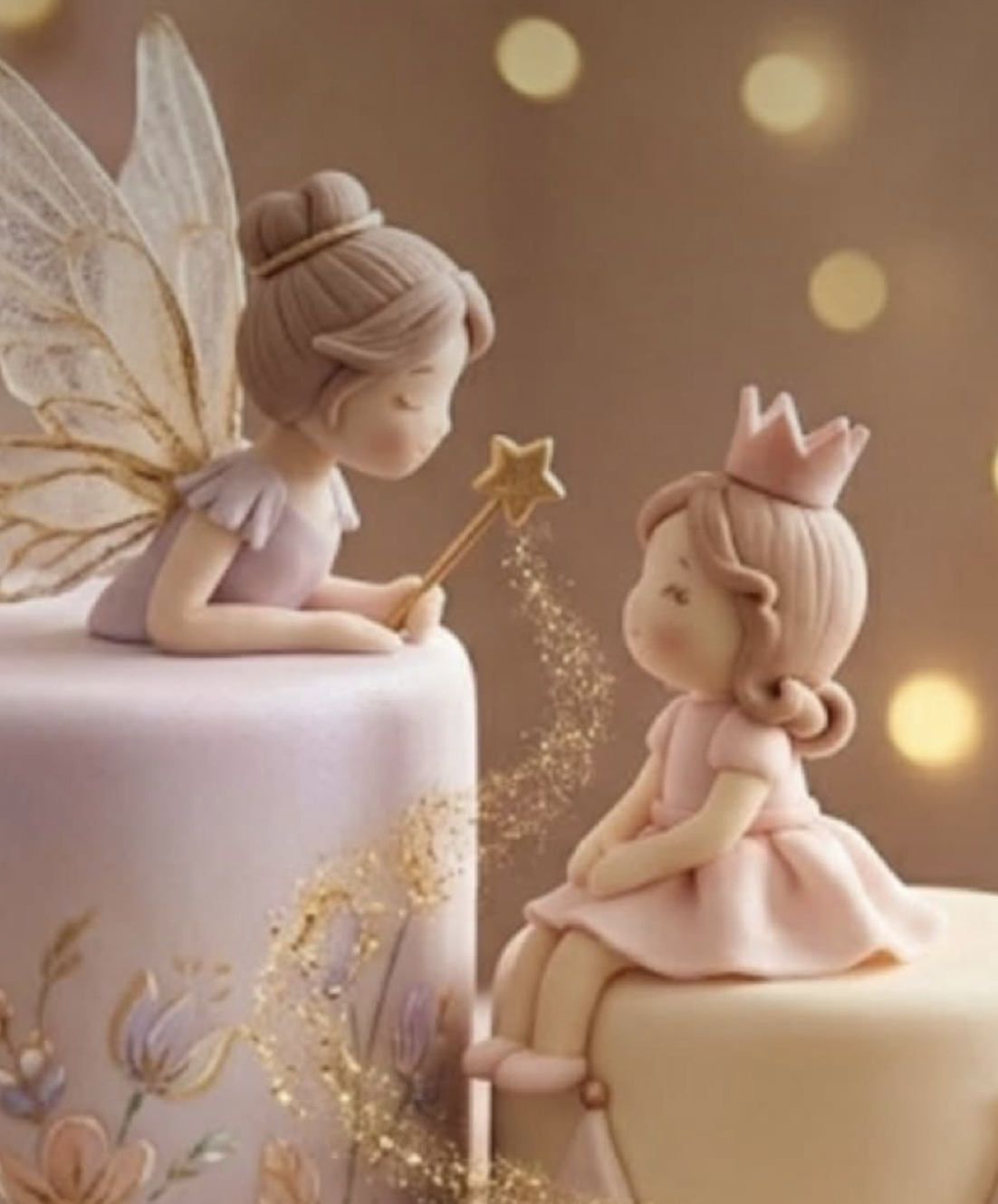 Fairies for double cake