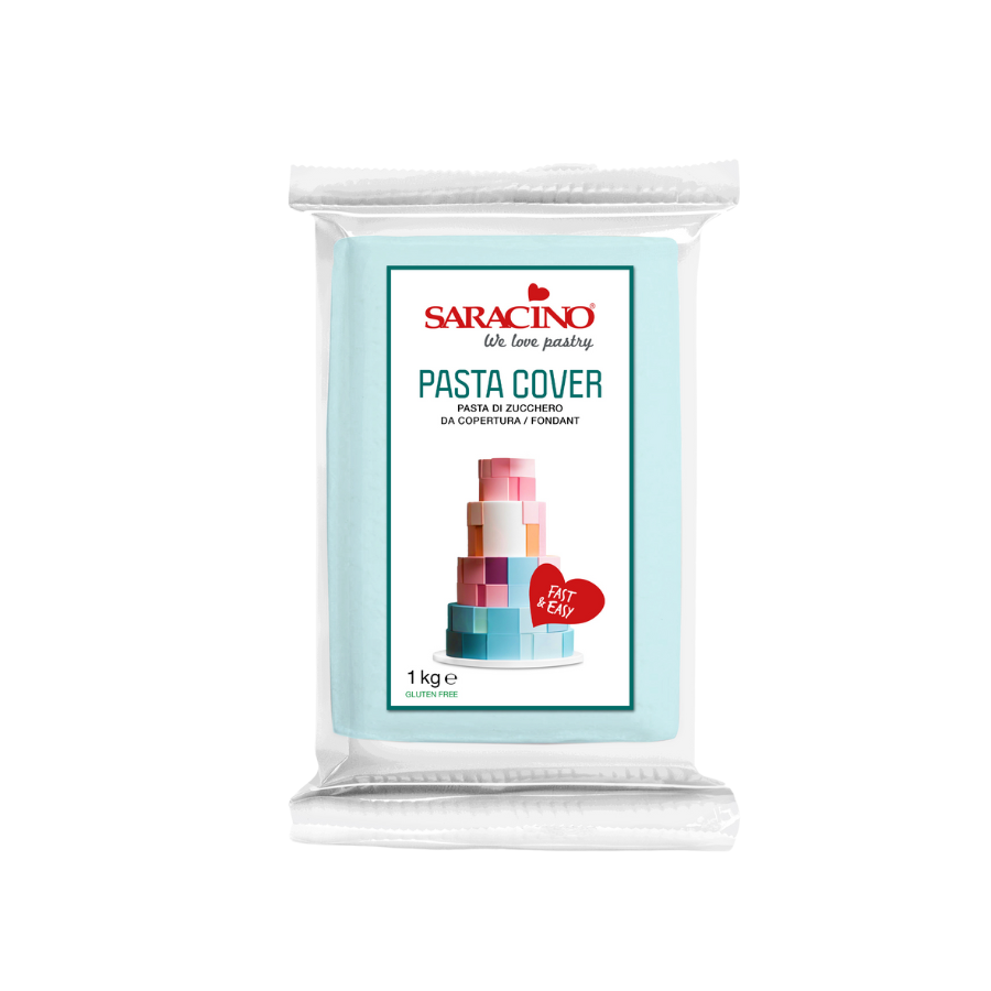 Saracino pasta cover 1kg baby blue