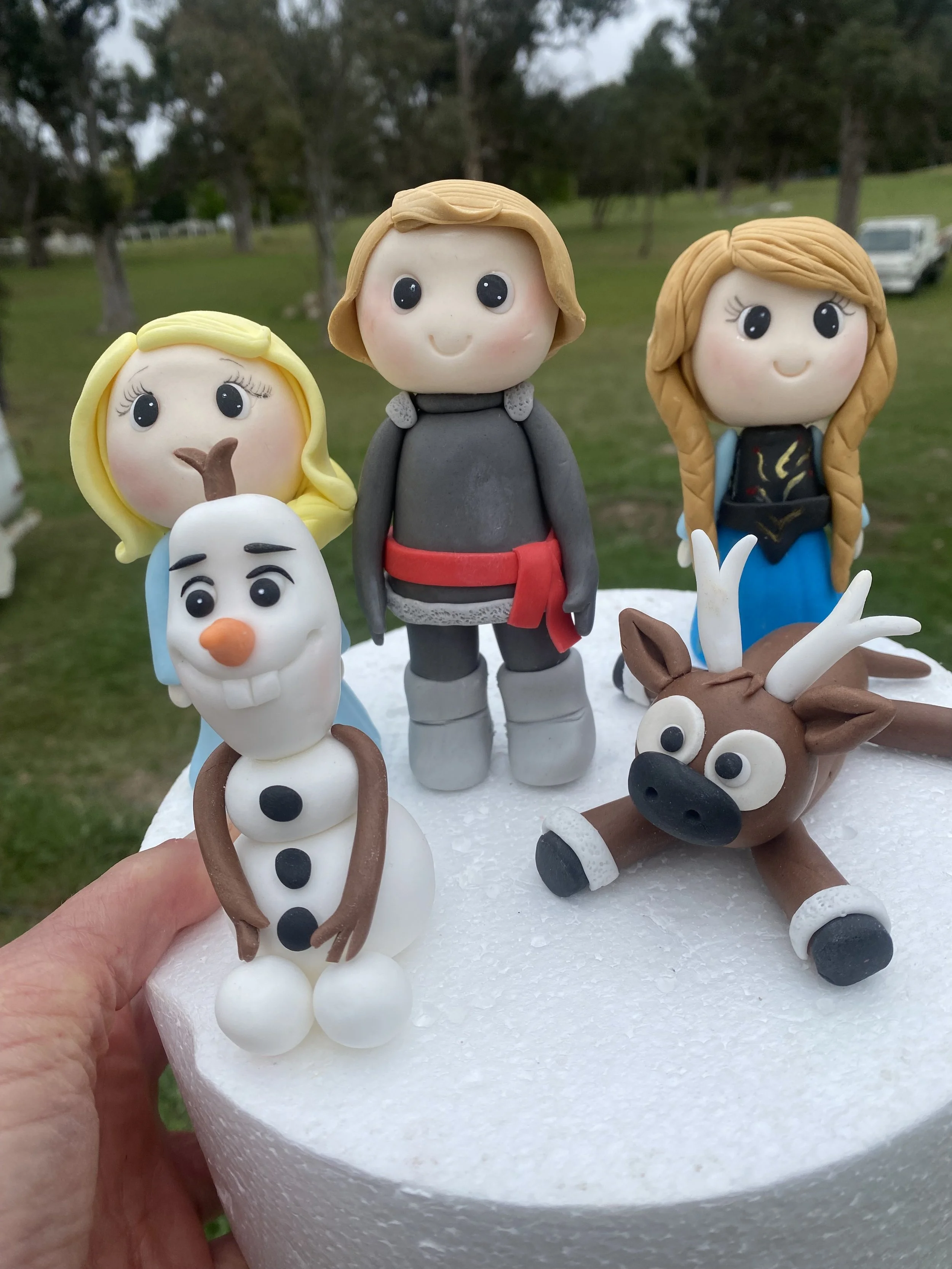 Frozen characters