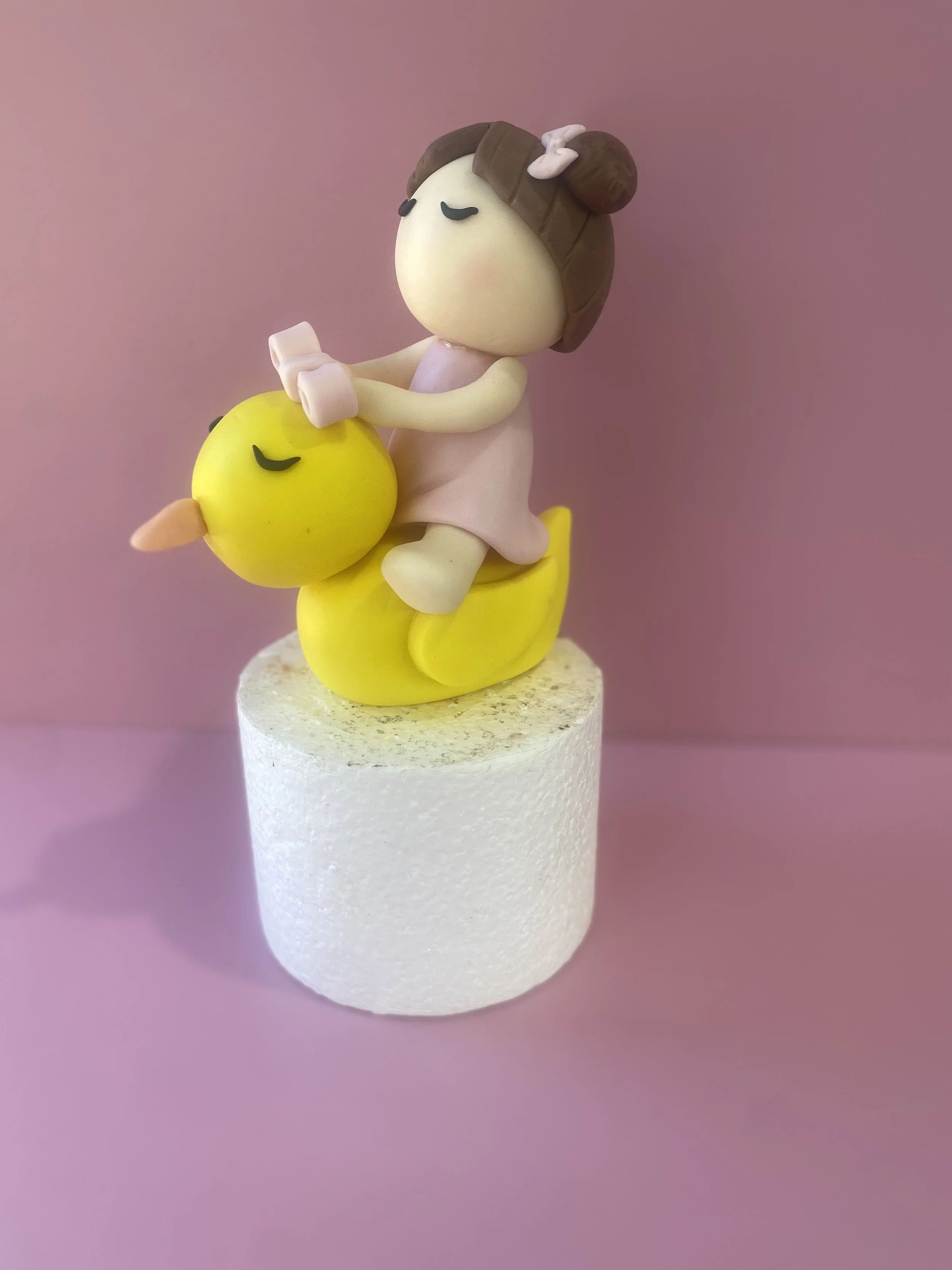 Girl and Duck