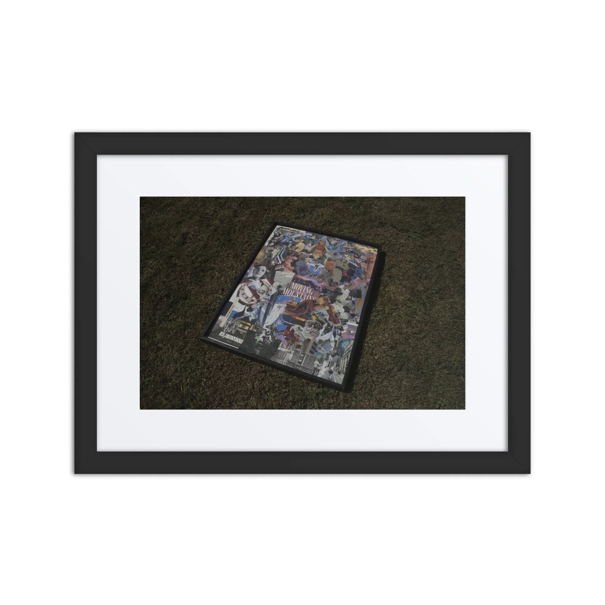 Moving Mountains Framed Print