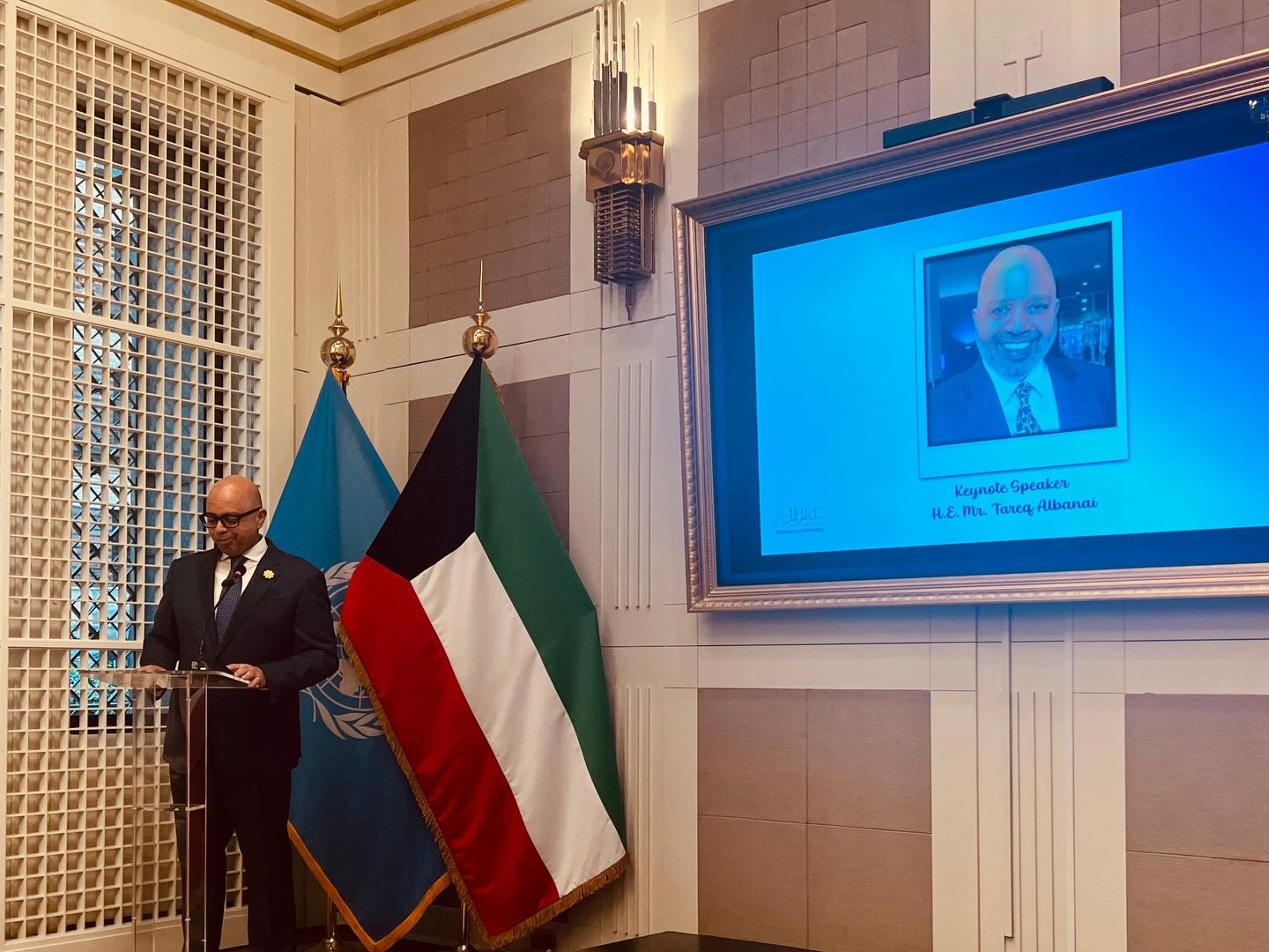 Just a glimpse of a beautiful graduation ceremony at the Permanent Mission of the State of Kuwait to the United Nations-a celebration filled with inspiring speeches, bittersweet laughter, and a lots of love. A huge shout-out to the ICC School 8th Gra