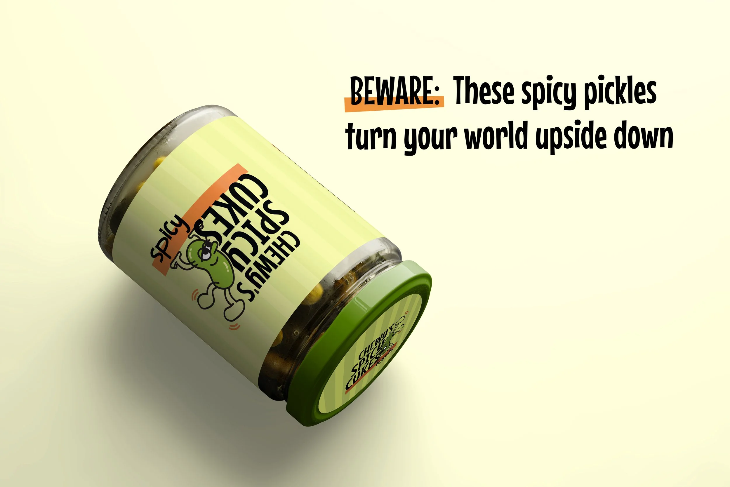 CHEWY'S SPICY CUKES / BRAND IDENTITY & PACKAGING