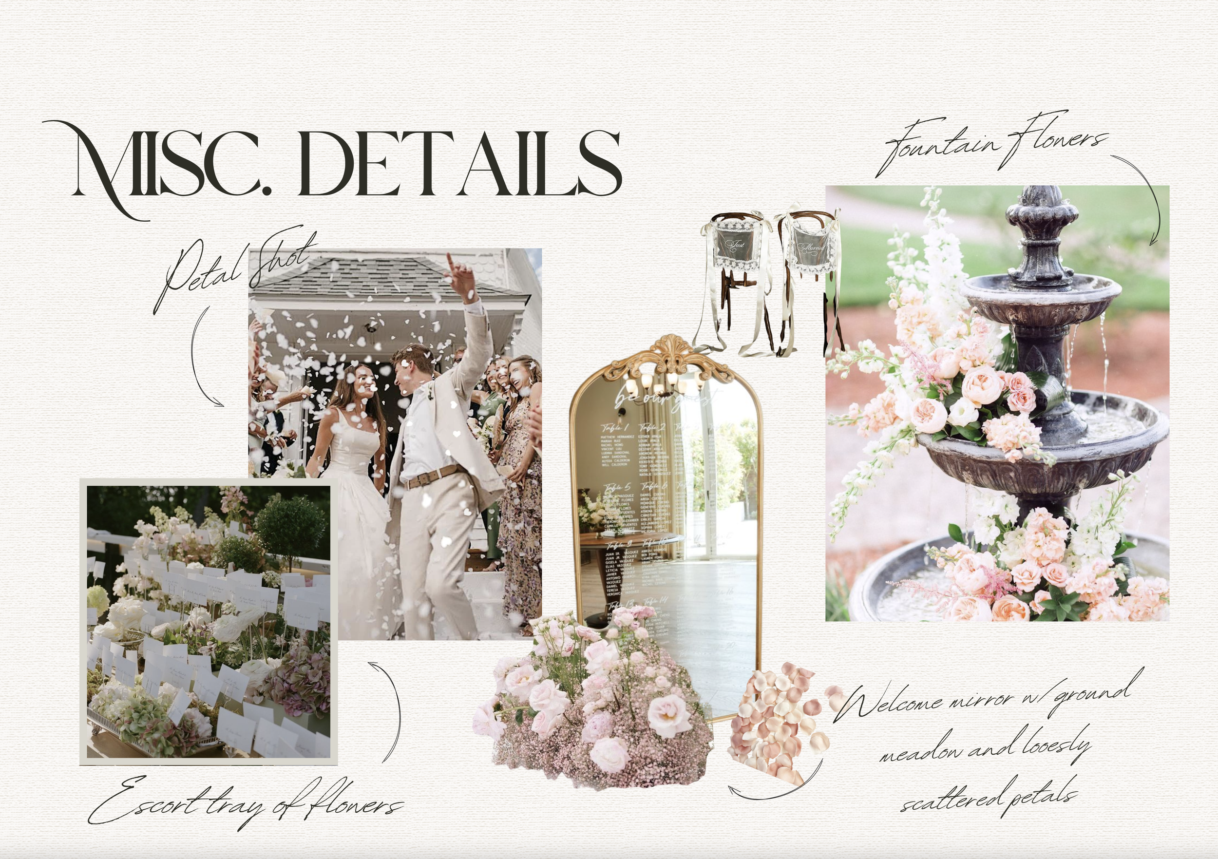 Miscellaneous floral details