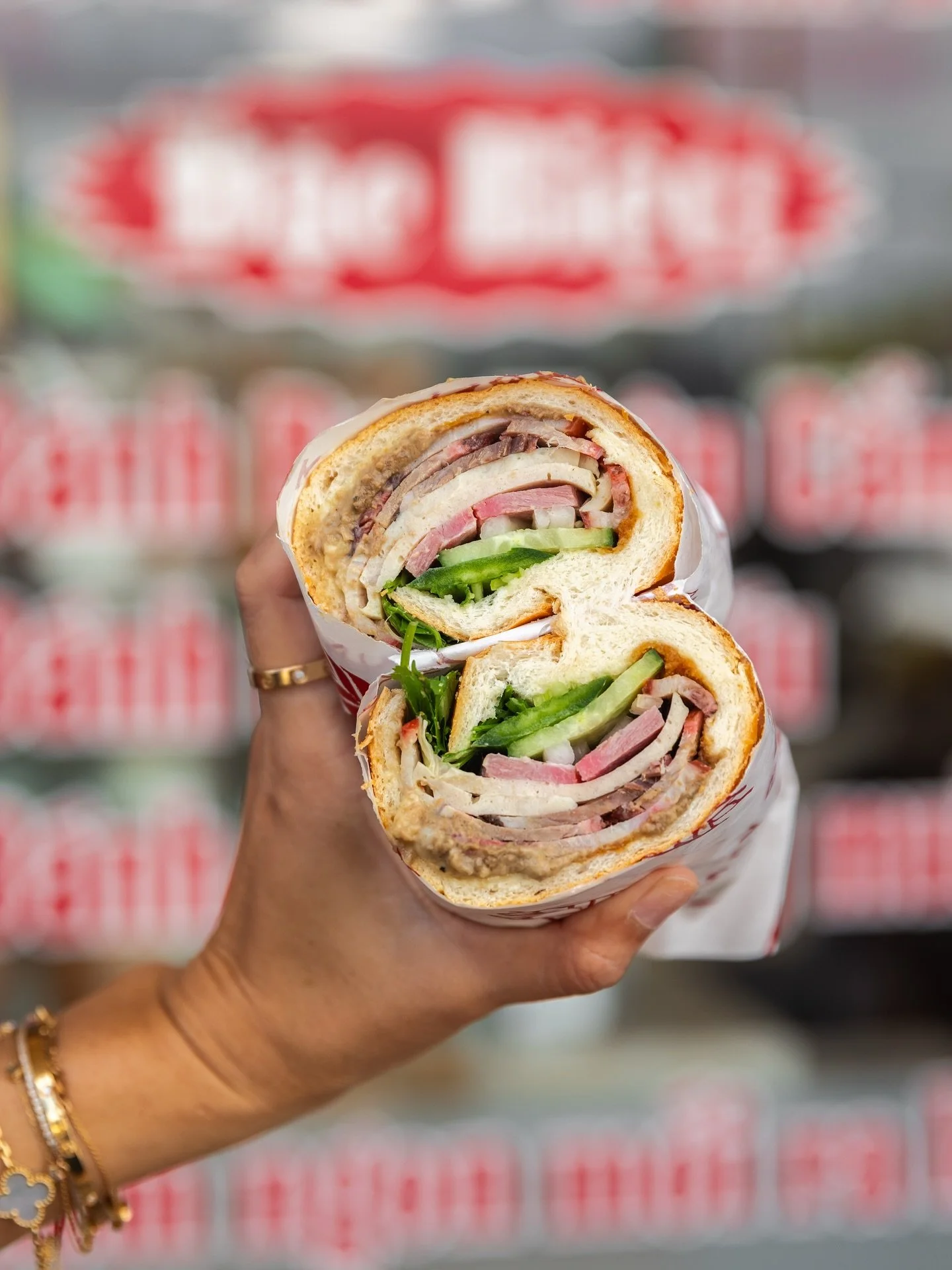 Crispy bread stacked with layers of your favorite cold cut meats. The banh mi dac biet is a must-try 🥖

#ocfood #ocfoodie #orangecounty #bakery #pastries #sweets #vietnamesedessert #vietnamese