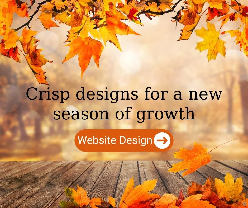 Fall is for fresh starts! Don&rsquo;t let an outdated website slow you down.
📈 A modern design can bring more customers straight to your door.
🍁 Get started this season &rarr; www.rashonaldesigns.com