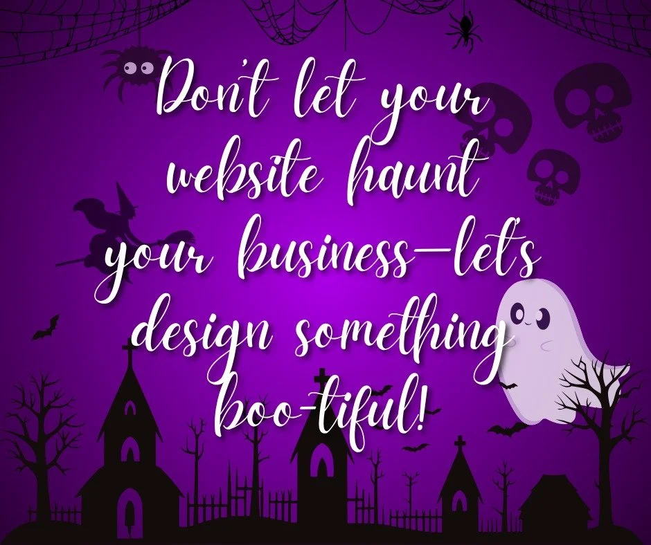 Don&rsquo;t let your website haunt your business! Outdated designs and slow pages can scare customers away. We&rsquo;ll create something boo-tiful that keeps them coming back. #spookyseason #spookyseason👻 #websitedesign