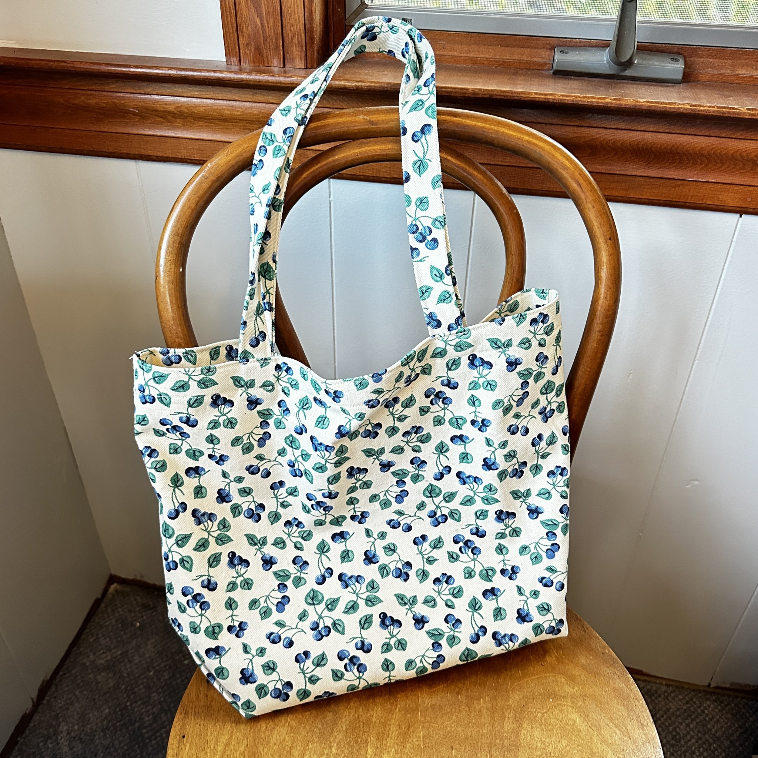 Vintage Berry Chino Tote