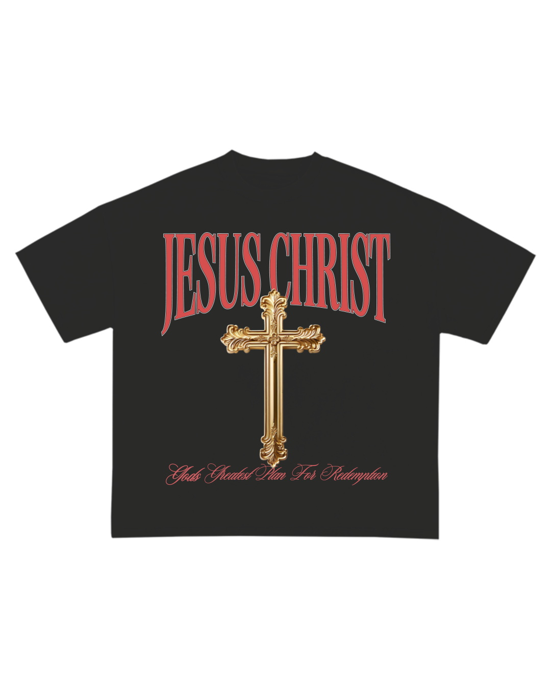 'Jesus Christ' Template (Red & Gold)