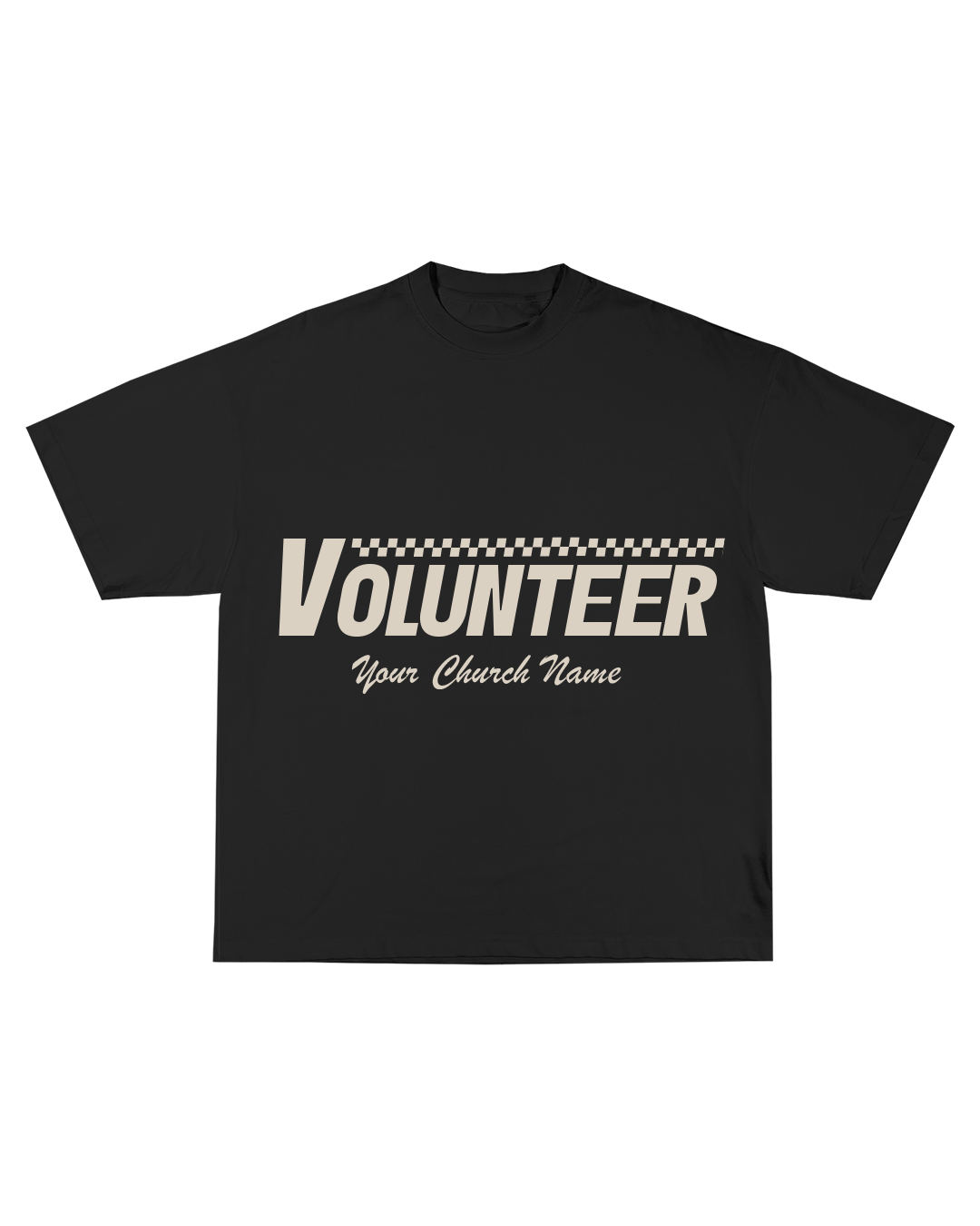 'Volunteer 2' Template (Cream)