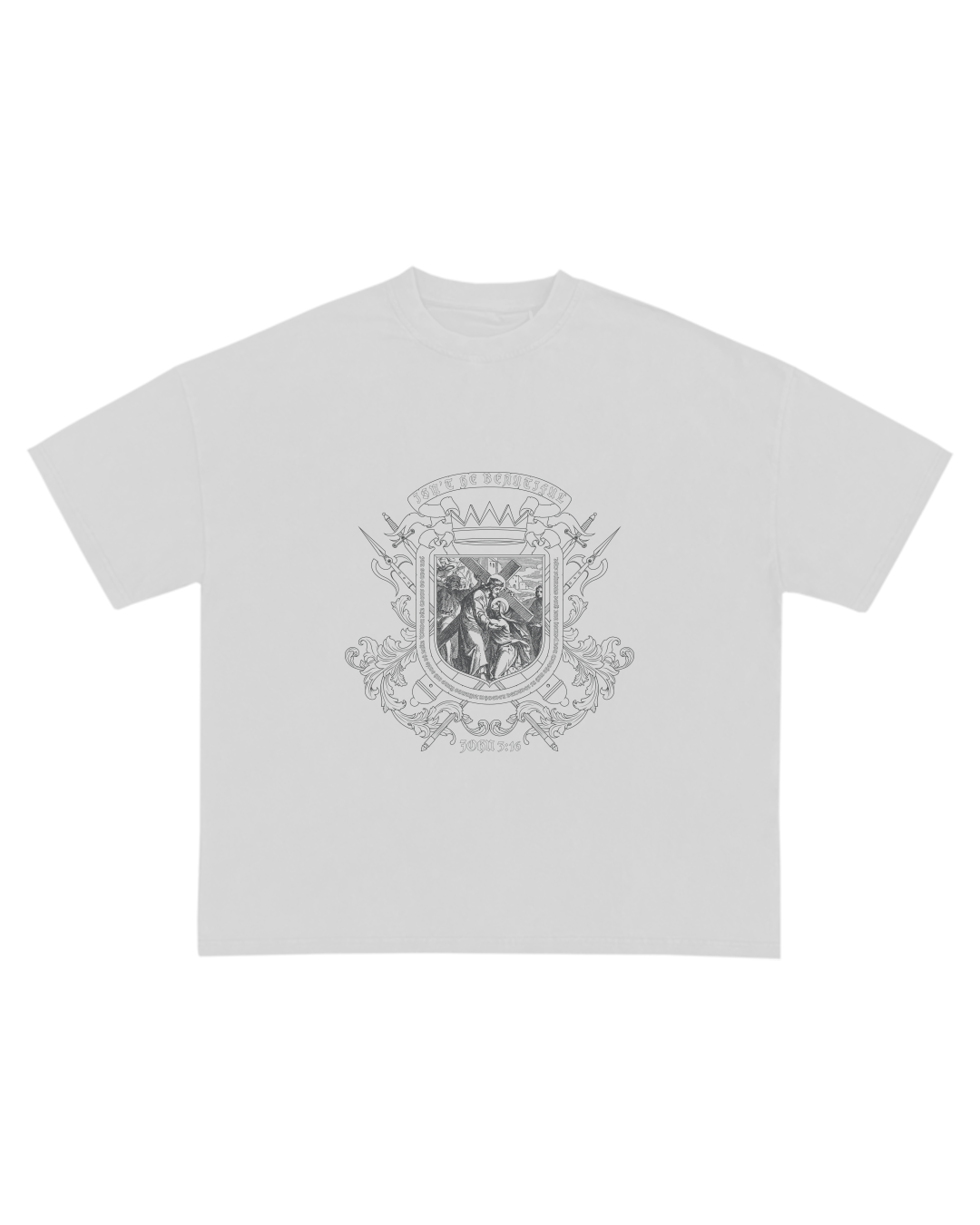 'Isn't He Beautiful' Template (Black)