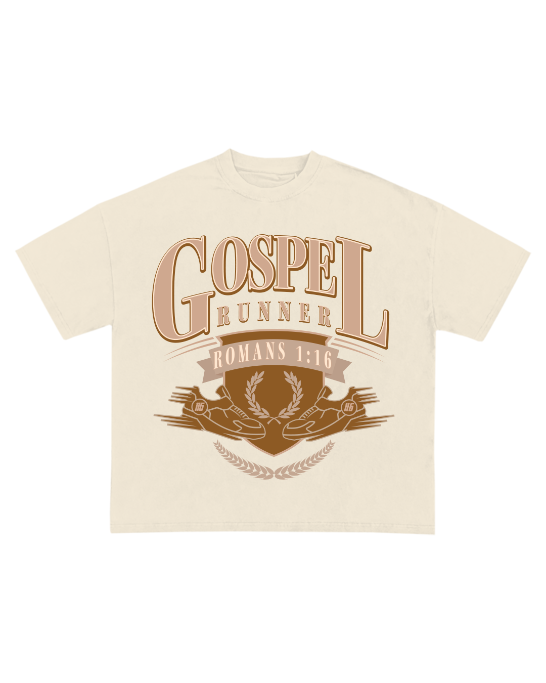 'Slogan 4' Template (Beige)