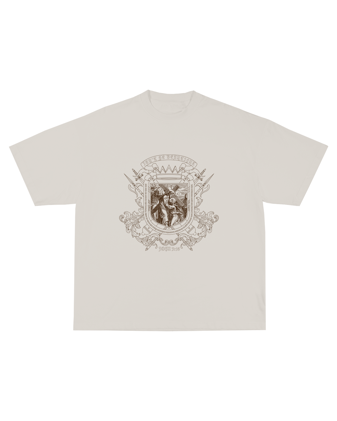 'Isn't He Beautiful' Template (Gold)