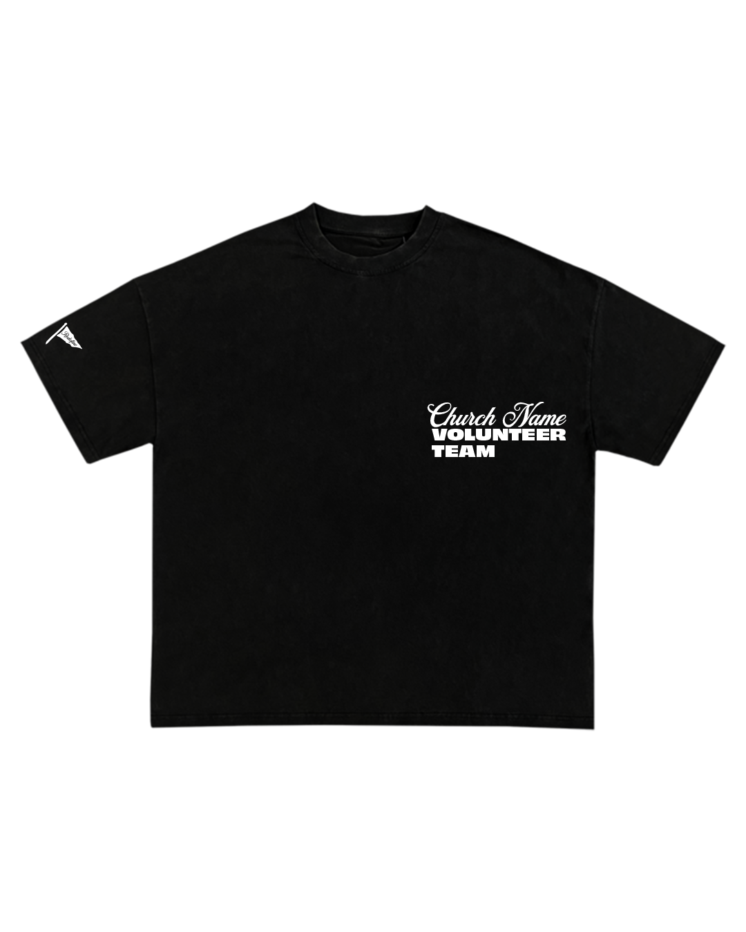 'Volunteer 3' Template (White)