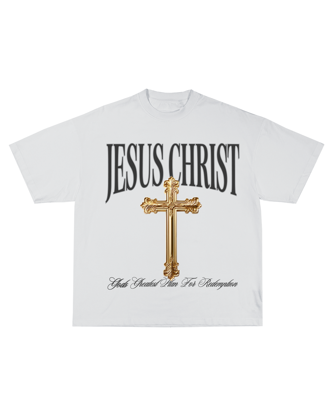 'Jesus Christ' Template (Black & Gold)