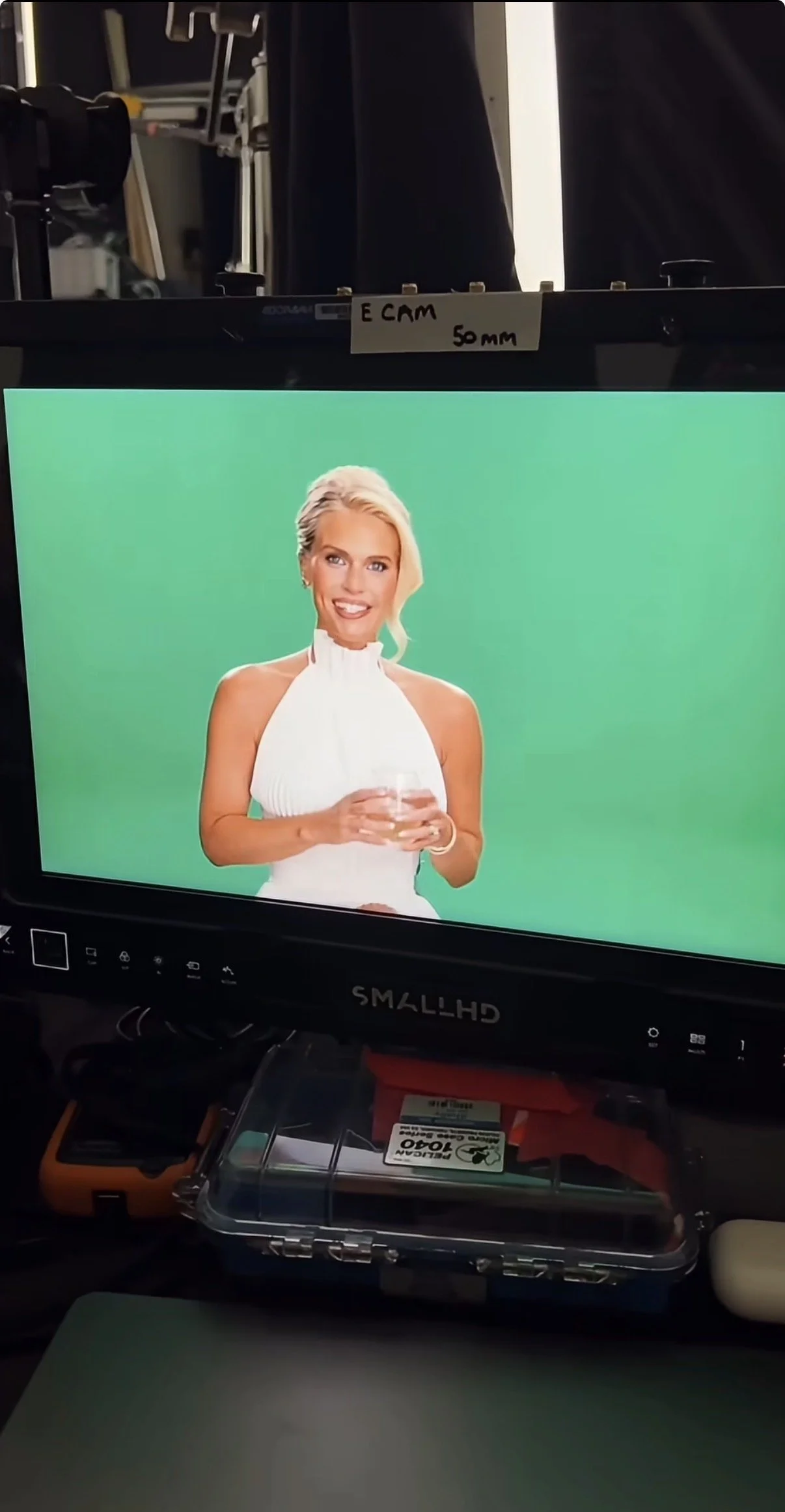 Styled by Virginia client, Madison Lecroy filming Southern Charm confessionals