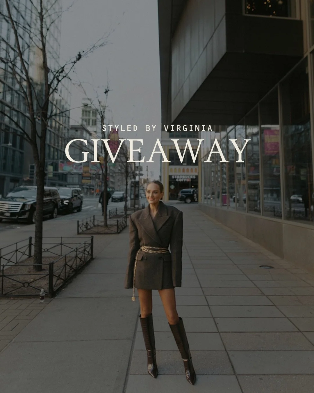 after a decade in the fashion industry, i launched my styling business exactly one year ago today&hellip; and it still feels surreal. 

thank you for trusting me with your closets, your events, your trips, your milestones.

to celebrate, i&rsquo;m gi