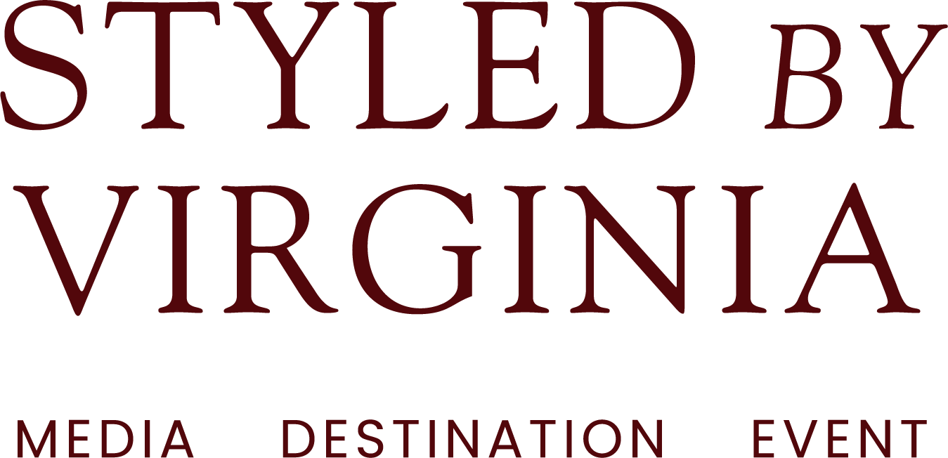 Styled by Virginia logo designed by Elm Studio Co.