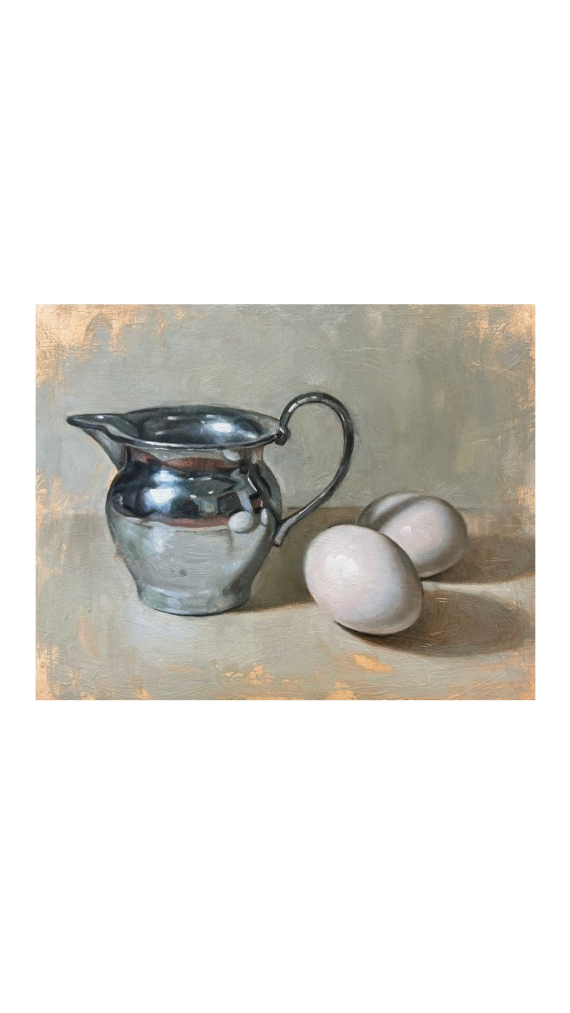 Eggs & Silver 5x7
