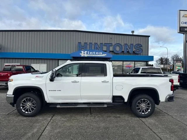 2026 white chevy truck 2500 hd ltz