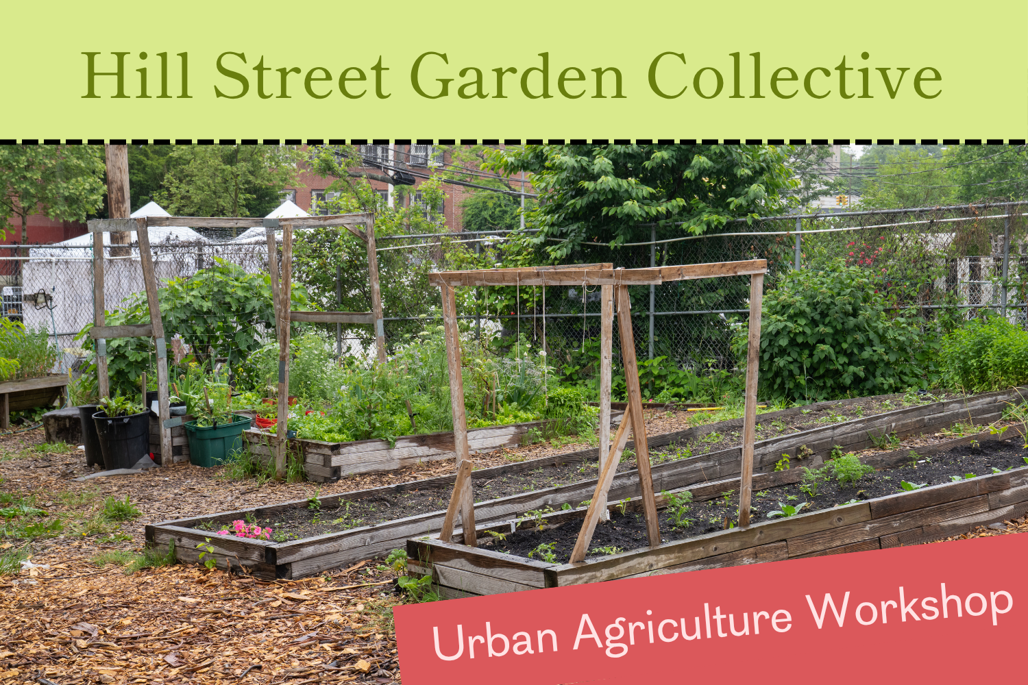 Hill Street Garden Collective Meeting: Urban Agriculture Workshop