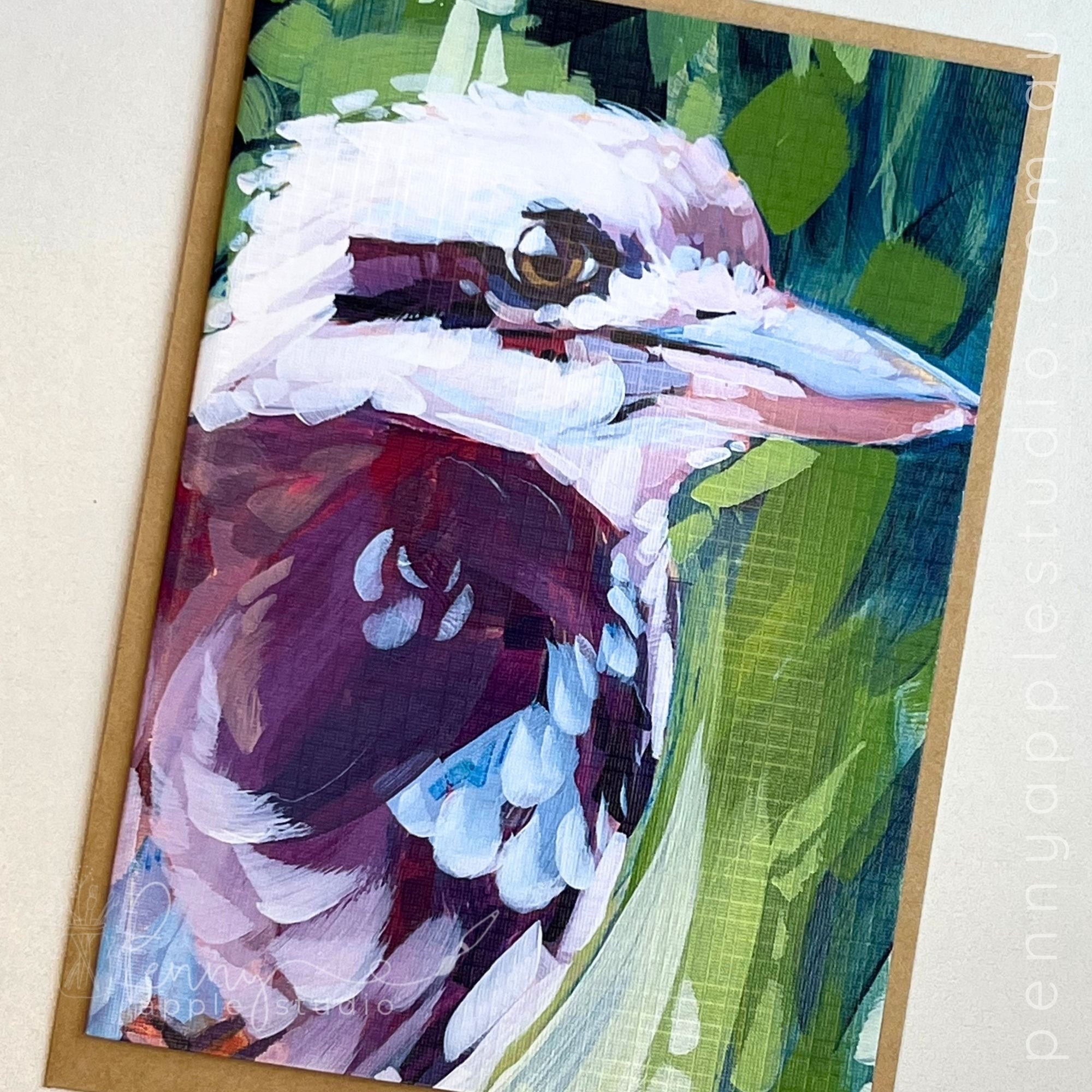 071 echoes of laughter kookaburra Notecard.jpg